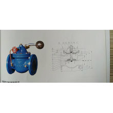 floating ball valve for control water